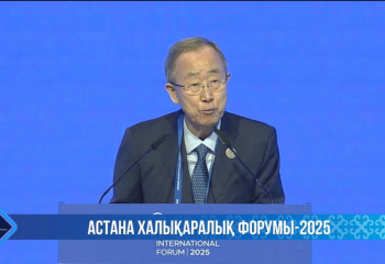 Пан Ги Мун: Қазақстанның жаңартылатын энергия көздері бойынша әлеуеті өте зор