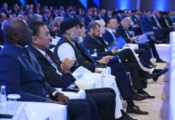 На пленарной сессии Международного форума Астана выступили лидеры пяти стран и международных организаций