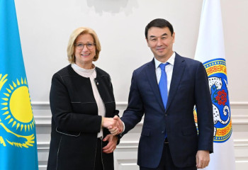 Аким Алматы встретился с Президентом Бундесрата Германии: обсуждены экономика, здравоохранение и культура