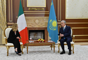 Токаев и Мелони провели первую беседу в Астане: акцент на экономику и региональное партнёрство