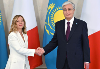 Қасым-Жомарт Тоқаев пен Джорджа Мелони келіссөз жүргізді