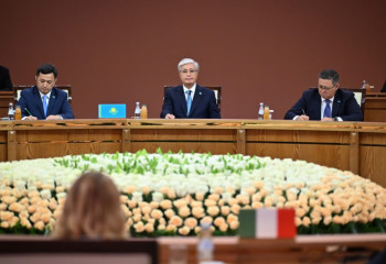 Токаев принял участие в первом саммите «Центральная Азия – Италия»