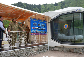 Алматы облысында биік таулы гидробекеттерге арналған инновациялық капсула үйлері ашылды