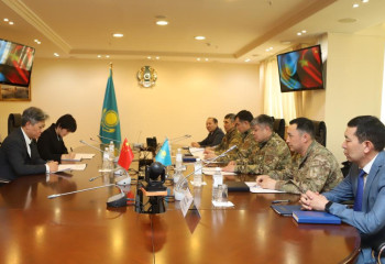 ТЖМ Қытай елшілігімен шекара маңындағы өрт қауіпсіздігін талқылады