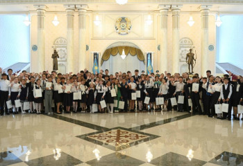 «Ақорда» резиденциясында балаларға экскурсия ұйымдастырылды