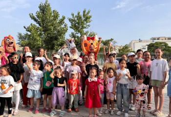 Балаларды қорғау күні: “Шаттық Party” ақтаулық балаларға қуаныш сыйлады