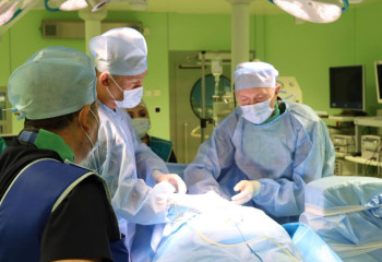 Елімізде алғаш рет балаларға бірегей операция жасалды