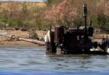 В Туркестанской области выявлены 24 нелегальные насосные установки