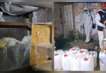 В Карагандинской области нашли подпольную нарколабораторию — выставлены блокпосты