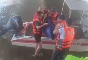 ТЖМ құтқарушылары Есіл өзенінен әйел адамды құтқарып қалды