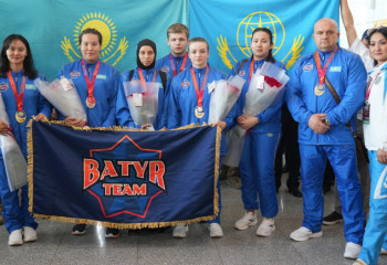 Kazakhstani rescuers win five medals at Hand-to-Hand Fighting World Championship