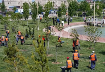 В Туркестанской области в рамках программы «Таза Қазақстан» вывезено свыше 9 тысяч тонн мусора