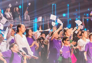 В Астане прошёл юбилейный фестиваль «Жұлдызай»: выбрали самого талантливого ребёнка страны