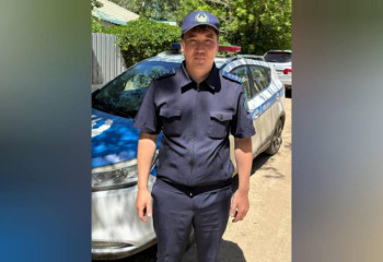 Полицейский из Жезказгана спас девушку в автобусе