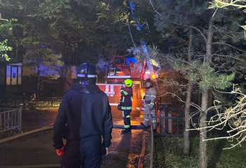 В Астане потушен пожар, охвативший 10 этажей жилого комплекса