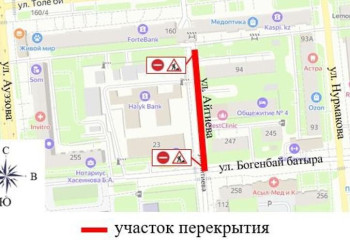 В Алматы на двух участках улиц ограничат движение транспорта: обновляют сети 40-летней давности