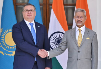 Kazakhstan’s Foreign Minister Pays Official Visit to India