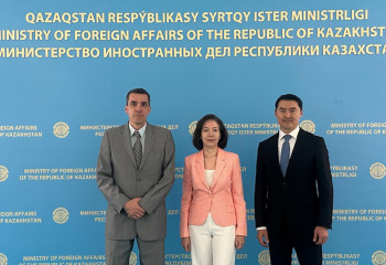 Political consultations bettween Kazakhstan and Greece held in Astana