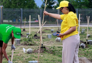 Молодежная инициатива: в ВКО состоялась эко-акция «Жастар күші – табиғат тынысы»