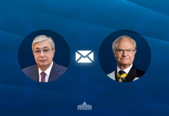 Глава государства направил поздравительную телеграмму Королю Швеции