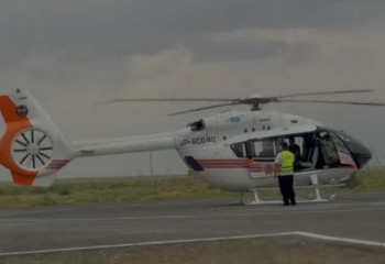 Жаңа туған нәресте санавиациямен Қызылордаға шұғыл жеткізілді