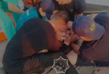 Павлодарда жағажайға түскен ер адам суға батып кете жаздады