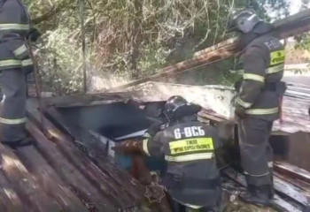 В ВКО спасатели отстояли от огня помещение кафе