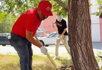 Алматыда Экологтар күніне орай сенбілік өтті