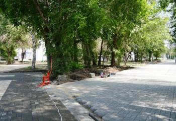 У филармонии в Усть-Каменогорске появятся фонтаны и сцена под открытым небом