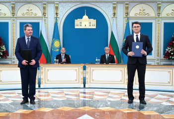 Казахстан и Болгария подписали ряд соглашений по итогам визита президента Румена Радева