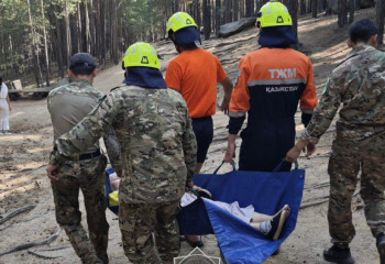 Спасательная операция прошла в горах Бурабайского района
