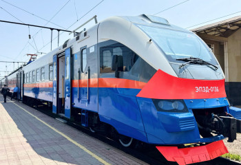 Елімізде алғаш рет Comfort+ санатындағы электропойыз жолға шықты