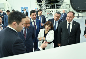 ТүркПА делегацияларының басшылары Ұлттық ғарыш орталығына барды