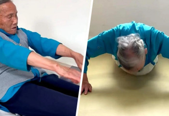92 жастағы әйелдің күн сайын орындайтын жаттығулары  елді таңғалдырды