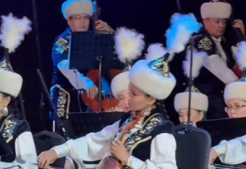 Астанада Құрманғазы оркестрінің мерейтойлық концерті өтті