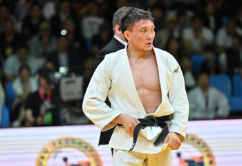Дзюдошы Есет Қуанов Олимпиада чемпионына жол беріп, жарыстан шығып қалды