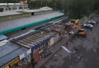 Более 2000 квадратов торговых построек сносят в Алматы