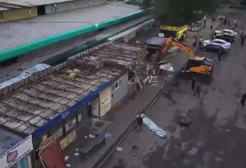 В Алматы сносят популярный рынок