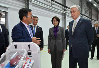 Президентке ALEM қазақстандық әзірлемесі таныстырылды