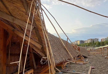 Павлодарда дауыл салдарынан бір адам көз жұмды