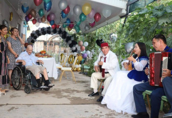 Соғыс ардагері Петр Попков 100 жасқа толды