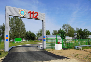 Өрт-құтқару қызметкерлері экологиялық бастамаға белсене қатысты