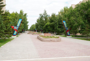 Центр Кокшетау свяжут с набережной новой пешеходной аллеей