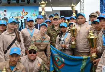 Ақтөбеде «Айбын» әскери-патриоттық жиыны аяқталды