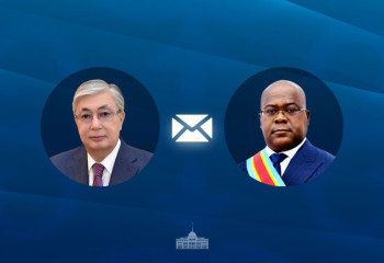 Токаев направил телеграмму Президенту Демократической Республики Конго