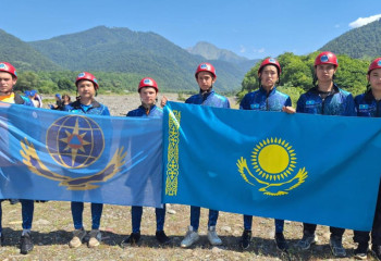 Жас құтқарушылар халықаралық жарыста үздіктер қатарынан көрінді