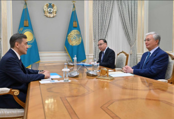 Tokayev meets with SCO  Secretary-General of Shanghai Cooperation Organization
