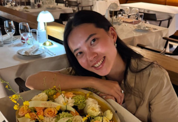 Kazakhstan’s Alina Mukhametgaliyeva takes the cover  of Japanese Vogue