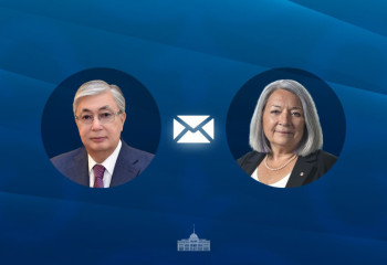 Tokayev congratulates Governor General of Canada