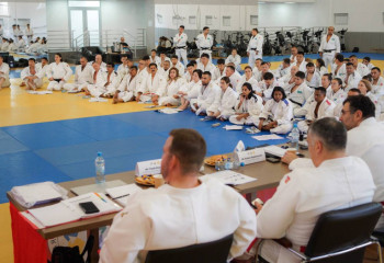 Алматыда дзюдо төрешілеріне арналған халықаралық семинар өтті